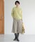 【洗える】CASHMERE BLEND スタンドカラー ニット