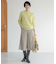 【洗える】CASHMERE BLEND スタンドカラー ニット
