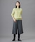 【洗える】CASHMERE BLEND スタンドカラー ニット