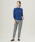 【洗える】CASHMERE BLEND スタンドカラー ニット