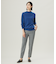 【洗える】CASHMERE BLEND スタンドカラー ニット