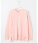 【洗える】CASHMERE BLEND Vネック プルオーバーニット