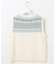 【WEB限定・洗える】FAIR ISLE ニットベスト