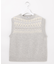 【WEB限定・洗える】FAIR ISLE ニットベスト