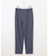 【洗える】2way thermoサキソニー テーパード パンツ