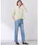 【洗える】BASIC STRETCH DENIM ボーイフィット パンツ