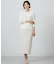【洗える】GIZA MERCERIZE COTTON ケーブル ニット