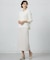 【洗える】GIZA MERCERIZE COTTON ケーブル ニット
