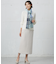 【洗える】GIZA MERCERIZE COTTON ケーブル ニット