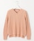 【洗える】GIZA MERCERIZE COTTON ケーブル ニット
