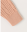 【洗える】GIZA MERCERIZE COTTON ケーブル ニット