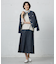 【洗える】GIZA MERCERIZE COTTON ケーブル ニット