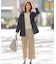 【洗える】GIZA MERCERIZE COTTON ケーブル ニット