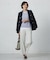 【洗える】GIZA MERCERIZE COTTON ケーブル ニット