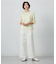 【洗える】20チノストレッチ ワイドパンツ