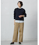 【洗える】20チノストレッチ ワイドパンツ