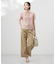 【洗える】20チノストレッチ ワイドパンツ