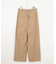 【洗える】20チノストレッチ ワイドパンツ