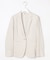 【セットアップ対応】セルロースリネンストレッチ テーラード ジャケット