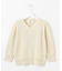 【洗える】GIMA COTTON ミックスカラー Vネック ニット