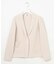 【洗える】Cotton Acetate ニット ジャケット