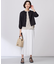 【WEB限定カラーあり・洗える】トリコットジャージー フレアーパンツ