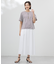 【WEB限定カラーあり・洗える】トリコットジャージー フレアーパンツ