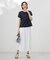 【WEB限定カラーあり・洗える】トリコットジャージー フレアーパンツ