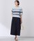 【WEB限定カラーあり・洗える】トリコットジャージー フレアーパンツ