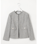【洗える】Calameraリングメッシュ ジャケット