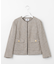 【洗える】Calameraリングメッシュ ジャケット