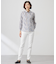 【洗える】Liberty シャツカラー スキッパー ブラウス