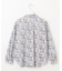 【洗える】Liberty シャツカラー スキッパー ブラウス