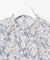 【洗える】Liberty バンドカラー プルオーバー ブラウス