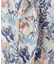 【洗える】Liberty バンドカラー プルオーバー ブラウス