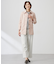 【洗える】Liberty バンドカラー プルオーバー ブラウス