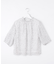 【洗える】hand drawn dots ボトルネック カットソー
