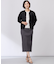 【洗える】SHEER JACQUARD ニット ブルゾン