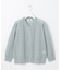 【洗える】SHEER JACQUARD ニット ブルゾン