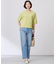 【洗える】RAYON ELITE STRETCH ニットT