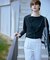 【洗える】RAYON ELITE STRETCH ニットT