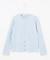 【洗える】RAYON ELITE STRETCH クルーネック カーディガン