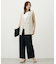 【WEB限定カラーあり・洗える】FINE SLEEVELESS ニット タンクトップ
