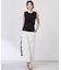 【WEB限定カラーあり・洗える】FINE SLEEVELESS ニット タンクトップ