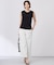 【WEB限定カラーあり・洗える】FINE SLEEVELESS ニット タンクトップ
