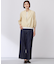 【WEB限定カラーあり・洗える】FINE SLEEVELESS ニット タンクトップ