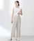 【WEB限定カラーあり・洗える】FINE SLEEVELESS ニット タンクトップ