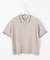 【洗える】DRY COTTON ニットポロ
