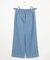 【洗える】5ozバージラコンパクト デニム セミワイドパンツ
