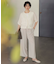 【洗える】PATTERN MESH ドルマンスリーブ カーディガン